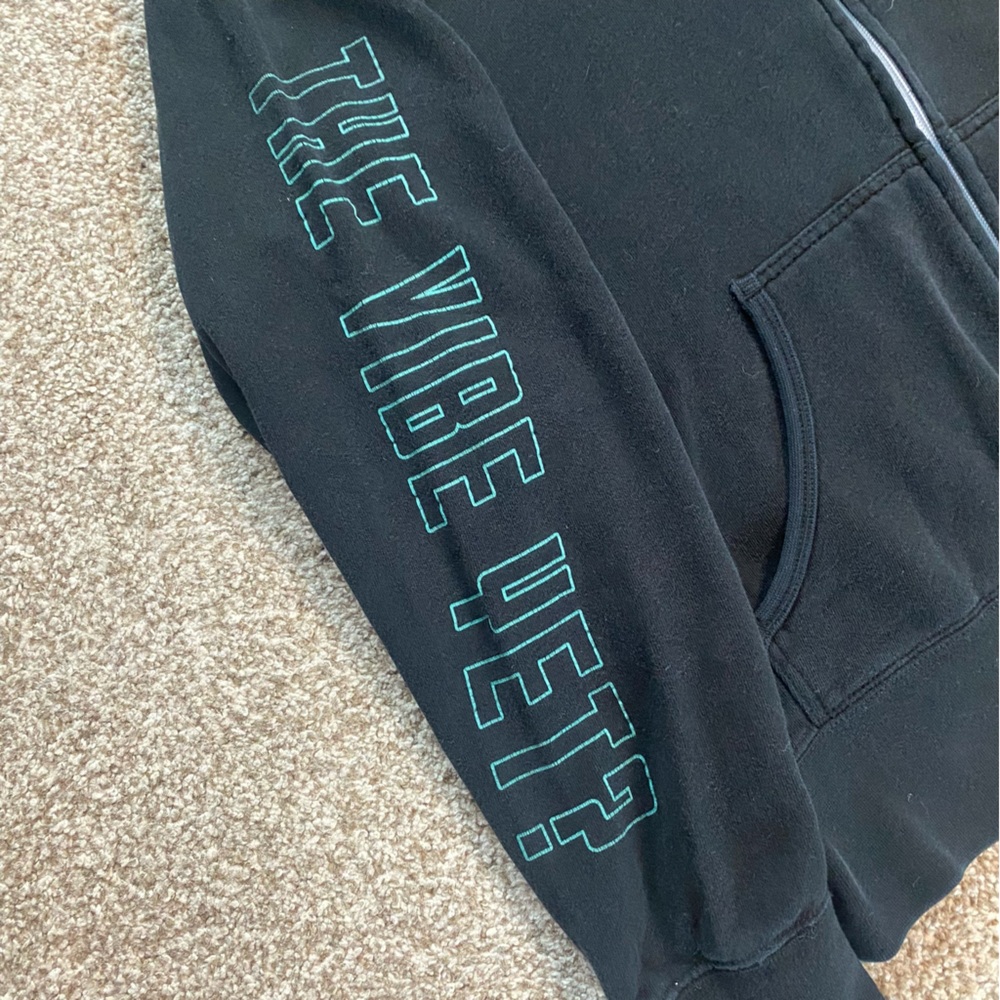 Fitz & The Tantrums 2009 Tour Hoodie, Medium Black Zip Up Concert Band Merch GUC - Picture 8 of 12